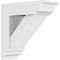 Ekena Millwork Standard Traditional Architectural Grade PVC Bracket with Traditional Ends, 5"W x 14"D x 14"H BKTP05X14X14TRA01 - alternate 1